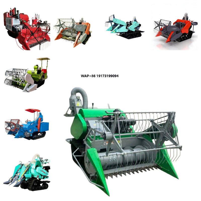 Combine Harvester Mini - MINI HARVESTER Rice, Wheat Combine Harvester