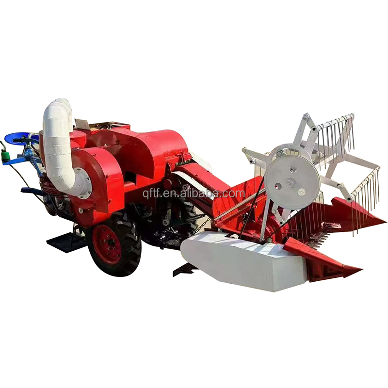 Combine Harvester Mini - Multifunctional Mini Rice and Wheat Combine