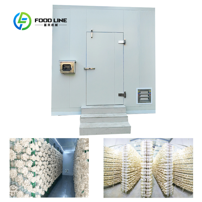 Farming Agriculture App - Smart Multi-Span Agricultural Greenhouse Mushroom Growing