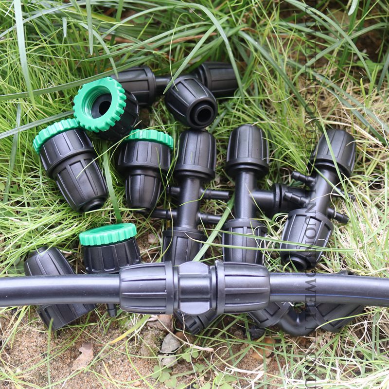 2pcs New 16mm LDPE Pipe Connec - Farming Pipe For Agriculture ulasan dan harga