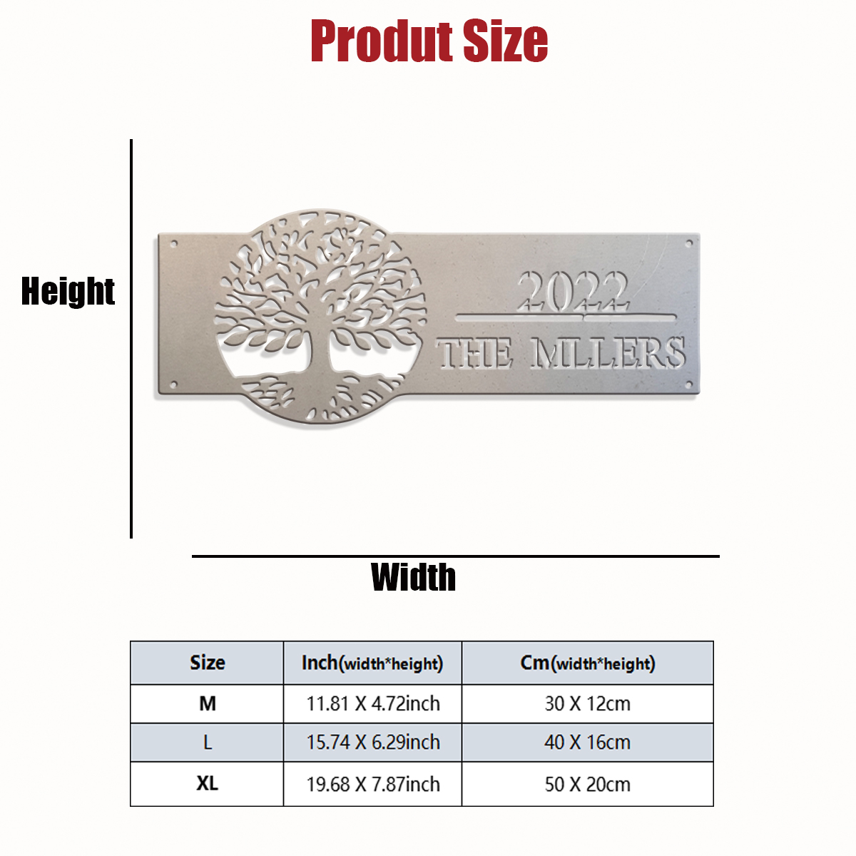 1pc Custom Lifetree Style Meta - Farming & Agriculture Word Stacks ulasan dan harga