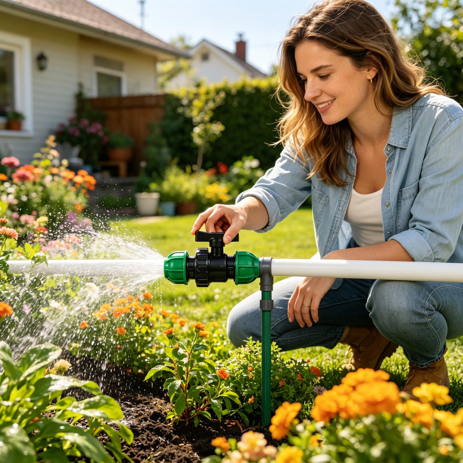 Garden Hose Shut Off Valve 25  - Farming Pipe For Agriculture ulasan dan harga