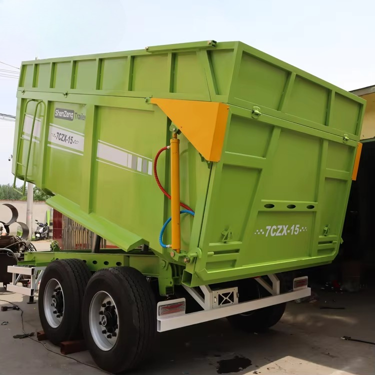 Hydraulic Silage Farm Trailer  - Grain Farming Agriculture ulasan dan harga