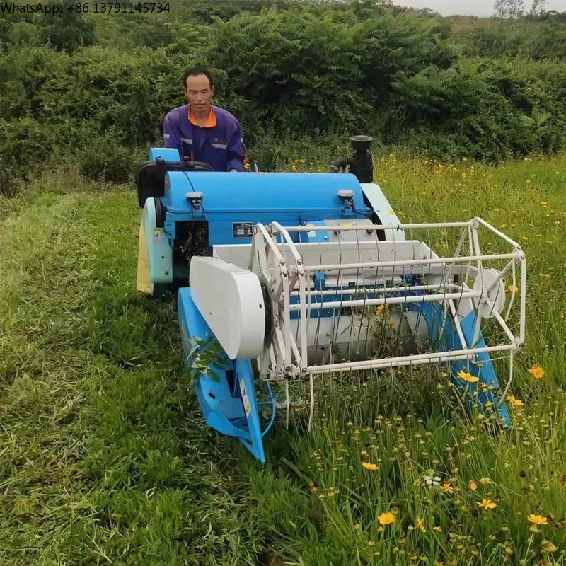 Small Mini Gear Drive Combine  - Combine Harvester Mini ulasan dan harga