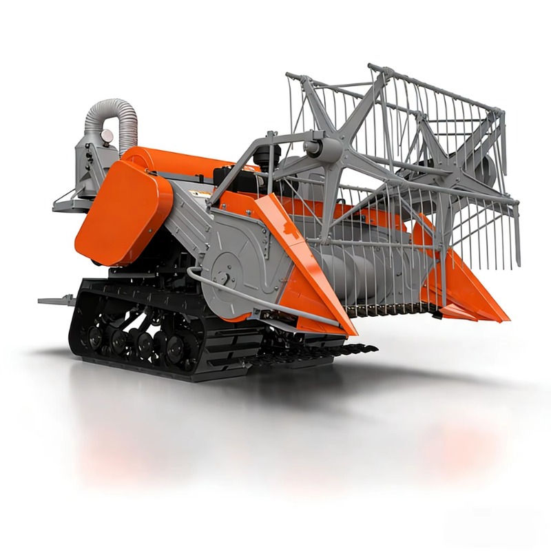 15HP Mini Crawler Combine Harv - Combine Harvester Mini ulasan dan harga