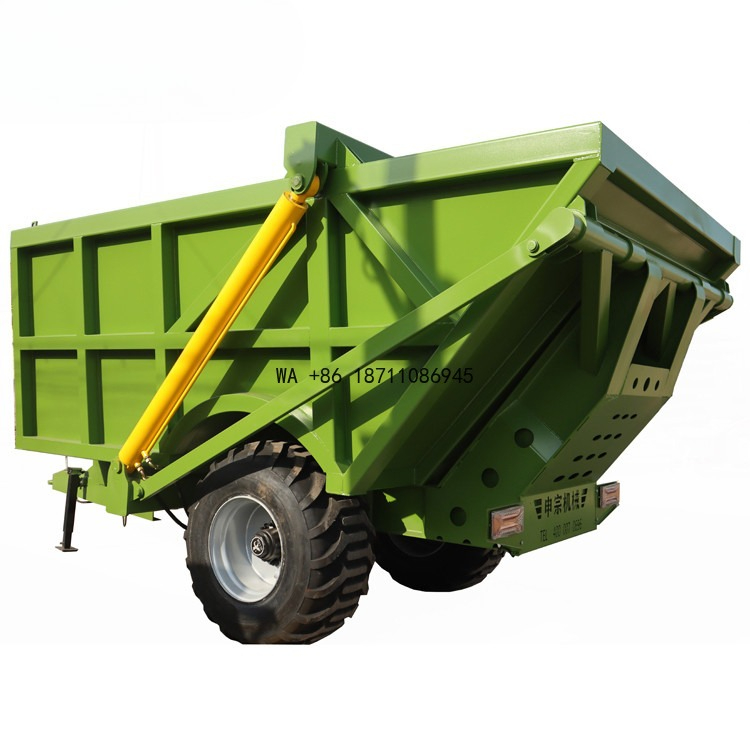 9T 11T Hydraulic Tipping Tract - Grain Farming Agriculture ulasan dan harga