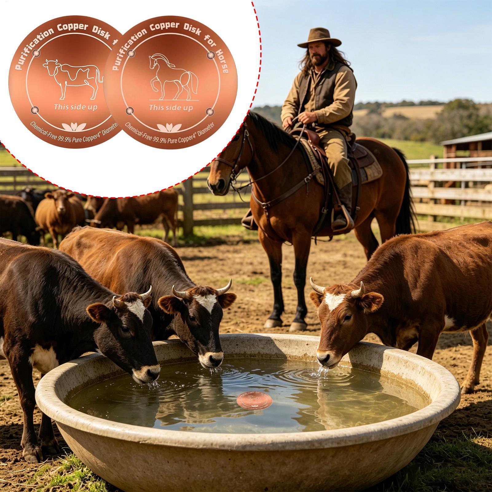 Copper Disk for Drinking Water - Farming & Agriculture Word Stacks ulasan dan harga