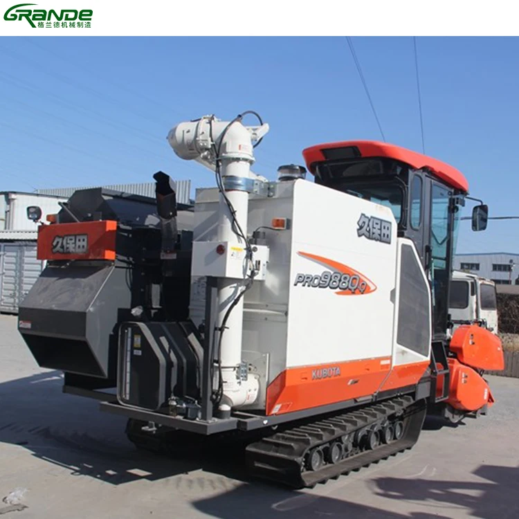 Kubota PRO988Q Rice Mini   Use - Combine Harvester Mini ulasan dan harga